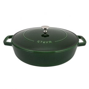 스토브 staub 냄비 블레이저 소테 빵 28cm 바질 그린 12612885 40511-478-0 법랑 []