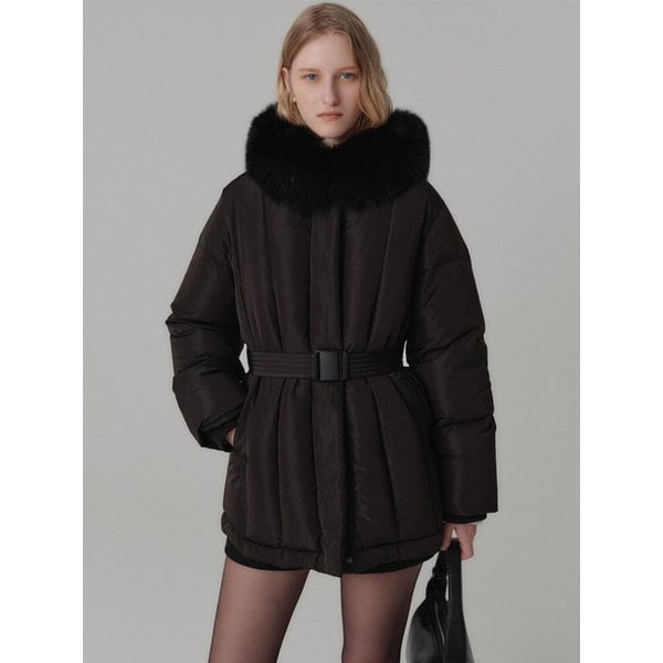 로웰 폭스퍼 덕다운 패딩 / LOWELL FOXFUR DUCKDOWN PADDING_2colors