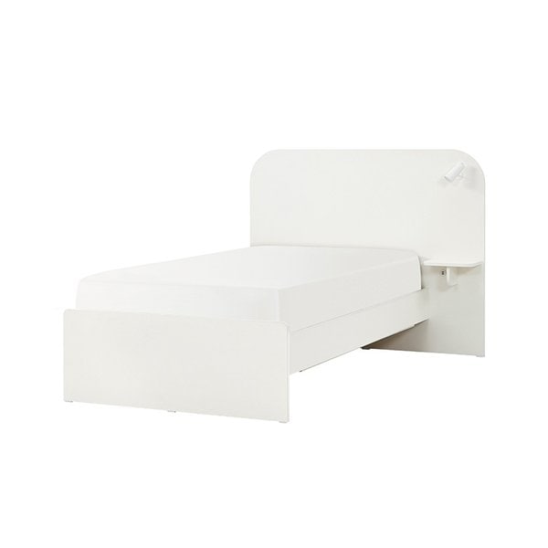 뉴아빌 조명침대_화이트 (옵션 택1)