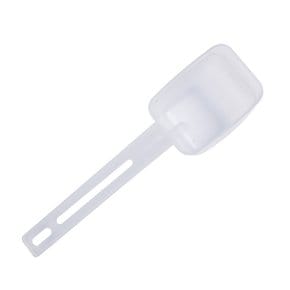 사각 계량 스푼 30ml 이유식 사료 펠렛을 일정하게 급여 앵무새 햄스터 토끼 소동물