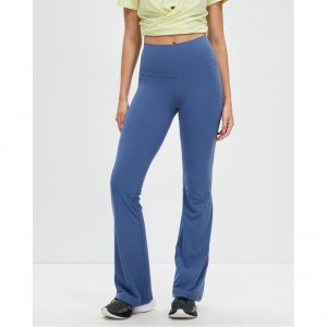 이스퀘어 4176068 Nike Dri-FIT Zenvy High-Waisted Flared Leggings - Diffused Blue  Black