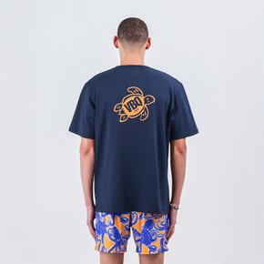 [공식] [KOREA EXCLUSIVE] VBQ 맨즈 코튼 네이비 티셔츠 (VQ-25SSKETCTN16606)
