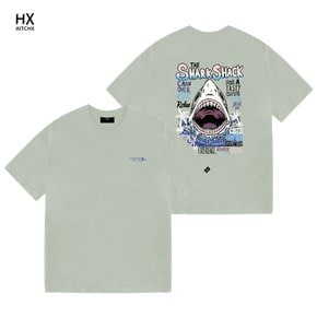 [HX] 에이치엑스 오버핏 빅사이즈 반팔 티셔츠 HX1014