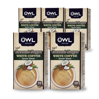 OWL COFFEE 부엉이 커피 코코넛 슈가 커피 믹스 50T