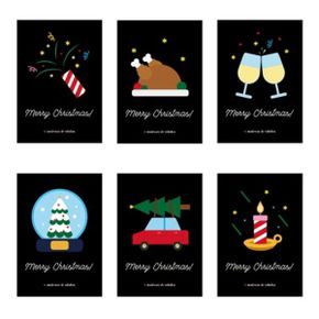 Mini Holiday Card 미니 크리스마스 홀리데이 카드