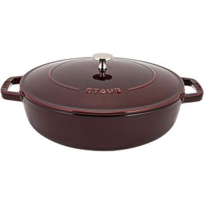 일본 스타우브 냄비0108 Staub Blazer 12612887 Saute Pan Cast Enamel Pot Cookware Kitchen Ut