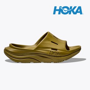 호카 오라 리커버리 슬라이드 3 그린 모스 남녀공용 슬리퍼 여름신발