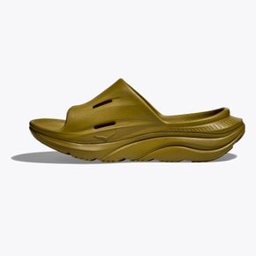 호카 오라 리커버리 슬라이드 3 그린 모스 남녀공용 슬리퍼 여름신발