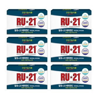  알유21 대표상품 비타민C 6박스(36정)