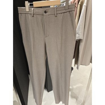 지이크 [THE S] 지이크 S/S 베이지 사이드 밴딩 슬림핏 캐주얼 슬랙스 (PEFAD4706)