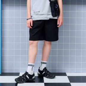 남아 카고 포켓 5부 나일론 밴딩 반바지_P394977912