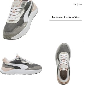 런테임드 플랫폼 스니커즈 여성용 392324 - 09 Runtamed Platform Wns