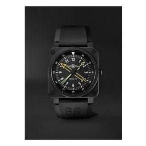 BR 03-92 Radiocompass Limited Edition Automatic 42mm Ceramic and Rubber Watch