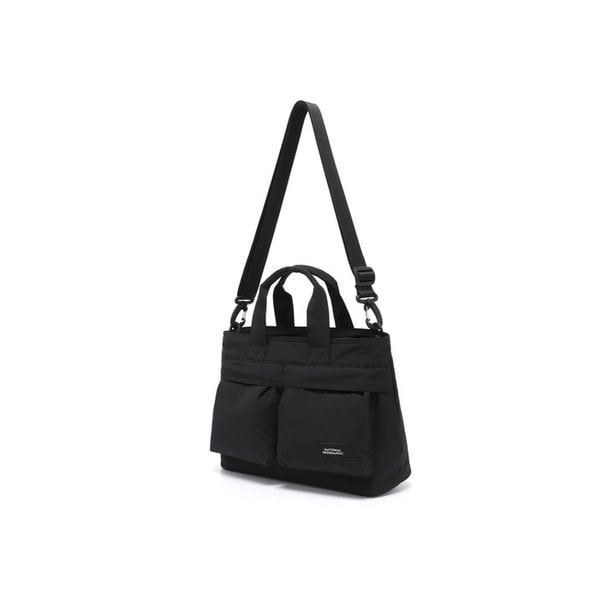 N253ATO510 경량 와이드 토트백 BLACK