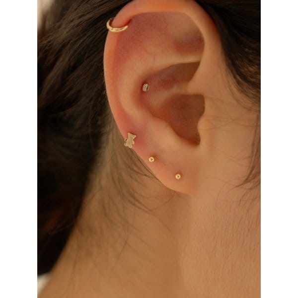 14k 비비 베어 피어싱 (14k골드) LFPI26