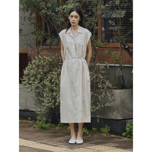 NEWO CAP SLEEVE STRING DRESS_NAVY