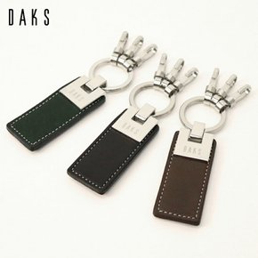 닥스 (DAKS) 키링, 블랙 [DP24735] [키홀더, 키 케이스, 키, 남아, 소가죽, 쁘띠], 선물, 선물