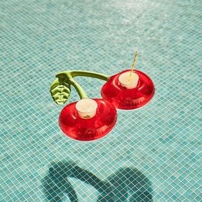 물놀이용품 체리 튜브 컵홀더