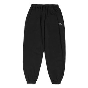 엔젤 와펜 스웨트 조거 팬츠 - BLACK Z265UPT010099