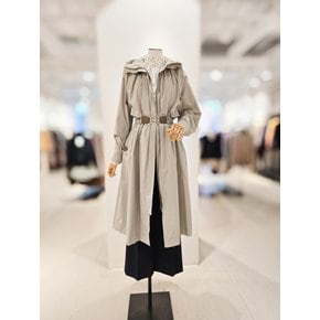 [파주점] [더아이잗컬렉션]플랩 장식 스트링 후드 트렌치 코트 CR3A0TC111