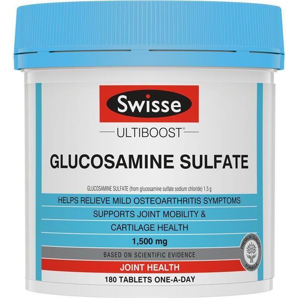 [해외직구] 호주직구 스위스 글루코사민 1500mg 180정 2팩 Swisse Glucosamine Sulfate 1500mg
