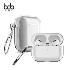 에어팟 전세대 키링홀더 투명 크리스탈 TPU 젤리케이스 AirPods Pro 3세대 2세대 1세대