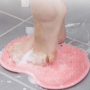 촘촘 풋브러쉬 실리콘 발닦이 세척매트