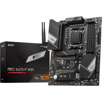  MSI 마더보드 PRO X670-P WIFI ATX MB5863