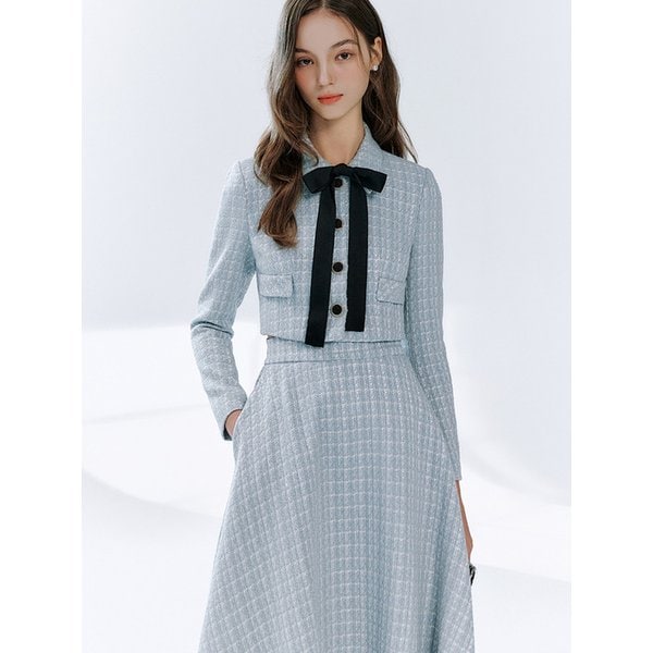 Niki Tweed Midi Jacket_3colors