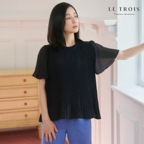 [LE TROIS]24SS  르투아 플리츠 블라우스 3종