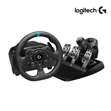 Logitech 로지텍코리아 G923 트루포스 레이싱휠, 쉬프터 패키지(PS5/PS4/PC)SSG