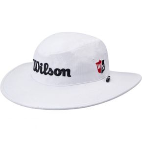 미국 윌슨 골프공 WILSON 남성s 썬 모자 화이트 One Size US 1882385