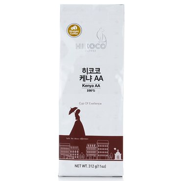  히코코 케냐AA 원두 커피 312g