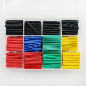 열 수축튜브 세트 전기 절연 선보호 정리 모듬 530pcs (WD5A1CA)