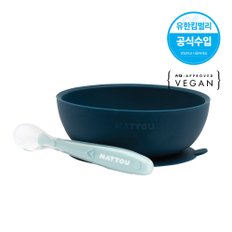 나뚜 실리콘 디너세트 2pcs (흡착볼+스푼)