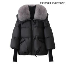 미니멈 [미니멈 에브리데이]더플 퍼카라 집업 패딩 점퍼 (EA4JJ023D)