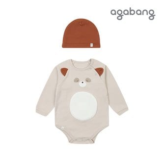 아가방 [아가방 가을]포레스트바디수트(모자)(BEIGE)_01P51750421