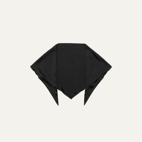 Silk Scarf 09 Black