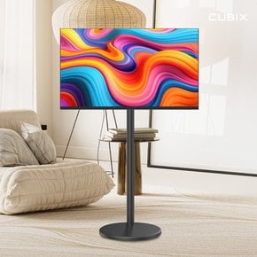 무빙큐빅스 블랙에디션 32인치 FHD QLED 삼탠바이미 X2시리즈 셋트 이동식 스마트TV 스탠바이미