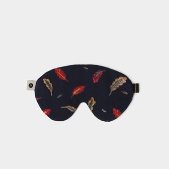 텐바이텐 [살랑]Vernon sleep mask 003 two-tone leaf navy blue