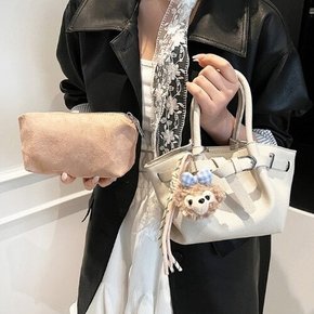 파우치토트백 크로스백 인형키링미포함 데일리백 여성