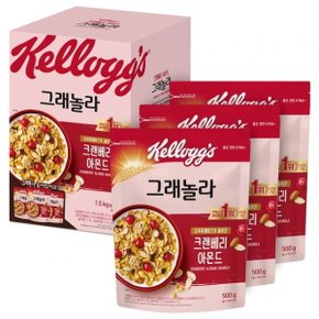 켈로그 크랜베리 아몬드500g x 3 코스트코