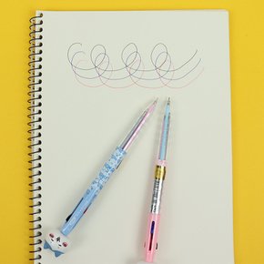 먼작귀 마스코트 3색 볼펜 치이카와 캐릭터 고급 멀티펜