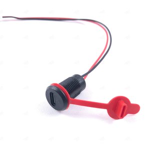 소켓 타입 충전 USB 커넥터 전원 포트 만들기 diy 저속 베이스 레이어 방수 핀 타입