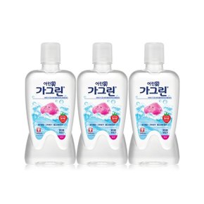 동아제약 어린이 가그린 딸기 380ml x 3개 /구강청결제 충치예방_