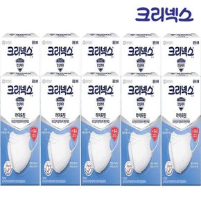 크리넥스 라이트핏 KF94 마스크 중형8매 x10통_P319179580