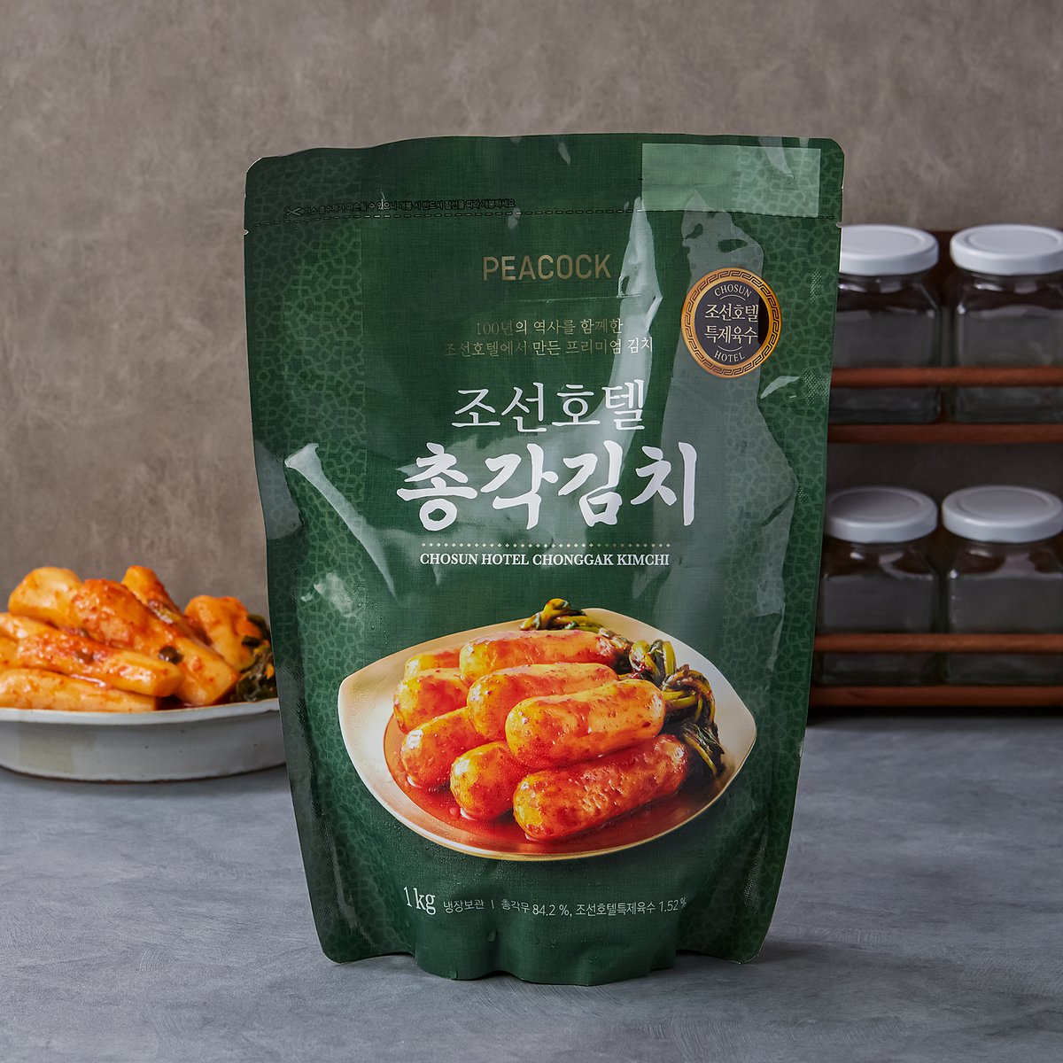 [피코크] 조선호텔 총각김치 1kg