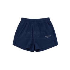 BASIC LOGO SWIM SHORT PANTS (W) NAVY  베이직로고 여성스윔숏팬츠 네이비