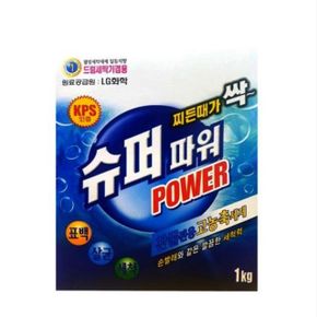 드럼 세탁기용 원룸 자취생 빨래 세탁세제 1kg X ( 3매입 )