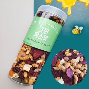 [추억의 믹스넛] 허니버터 그린 믹스넛 450g x 2개